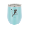 Yes I Play Like a Girl Try to Keep Up - Laser Engraved Stainless Steel Drinkware - 1905 -