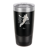 Yes I Play Like a Girl Try to Keep Up - Laser Engraved Stainless Steel Drinkware - 1905 -