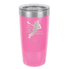 Yes I Play Like a Girl Try to Keep Up - Laser Engraved Stainless Steel Drinkware - 1905 -