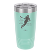 Yes I Play Like a Girl Try to Keep Up - Laser Engraved Stainless Steel Drinkware - 1905 -