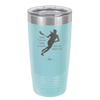 Yes I Play Like a Girl Try to Keep Up - Laser Engraved Stainless Steel Drinkware - 1905 -