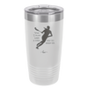 Yes I Play Like a Girl Try to Keep Up - Laser Engraved Stainless Steel Drinkware - 1905 -
