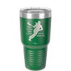 Yes I Play Like a Girl Try to Keep Up - Laser Engraved Stainless Steel Drinkware - 1905 -