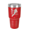 Yes I Play Like a Girl Try to Keep Up - Laser Engraved Stainless Steel Drinkware - 1905 -