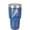 Yes I Play Like a Girl Try to Keep Up - Laser Engraved Stainless Steel Drinkware - 1905 -