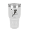 Yes I Play Like a Girl Try to Keep Up - Laser Engraved Stainless Steel Drinkware - 1905 -