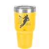 Yes I Play Like a Girl Try to Keep Up - Laser Engraved Stainless Steel Drinkware - 1905 -