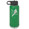 Yes I Play Like a Girl Try to Keep Up - Laser Engraved Stainless Steel Drinkware - 1905 -