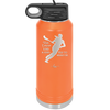 Yes I Play Like a Girl Try to Keep Up - Laser Engraved Stainless Steel Drinkware - 1905 -