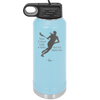 Yes I Play Like a Girl Try to Keep Up - Laser Engraved Stainless Steel Drinkware - 1905 -