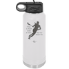 Yes I Play Like a Girl Try to Keep Up - Laser Engraved Stainless Steel Drinkware - 1905 -