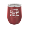 I'm a Keeper Goalie - Laser Engraved Stainless Steel Drinkware - 1910 -