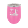 I'm a Keeper Goalie - Laser Engraved Stainless Steel Drinkware - 1910 -