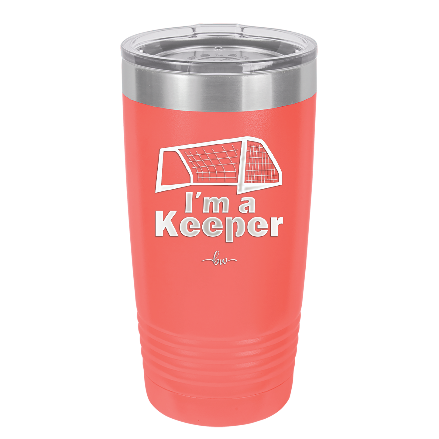 I'm a Keeper Goalie - Laser Engraved Stainless Steel Drinkware - 1910 -
