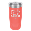 I'm a Keeper Goalie - Laser Engraved Stainless Steel Drinkware - 1910 -