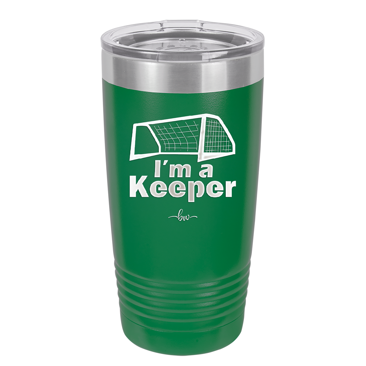 I'm a Keeper Goalie - Laser Engraved Stainless Steel Drinkware - 1910 -