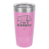 I'm a Keeper Goalie - Laser Engraved Stainless Steel Drinkware - 1910 -