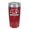 I'm a Keeper Goalie - Laser Engraved Stainless Steel Drinkware - 1910 -