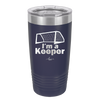 I'm a Keeper Goalie - Laser Engraved Stainless Steel Drinkware - 1910 -