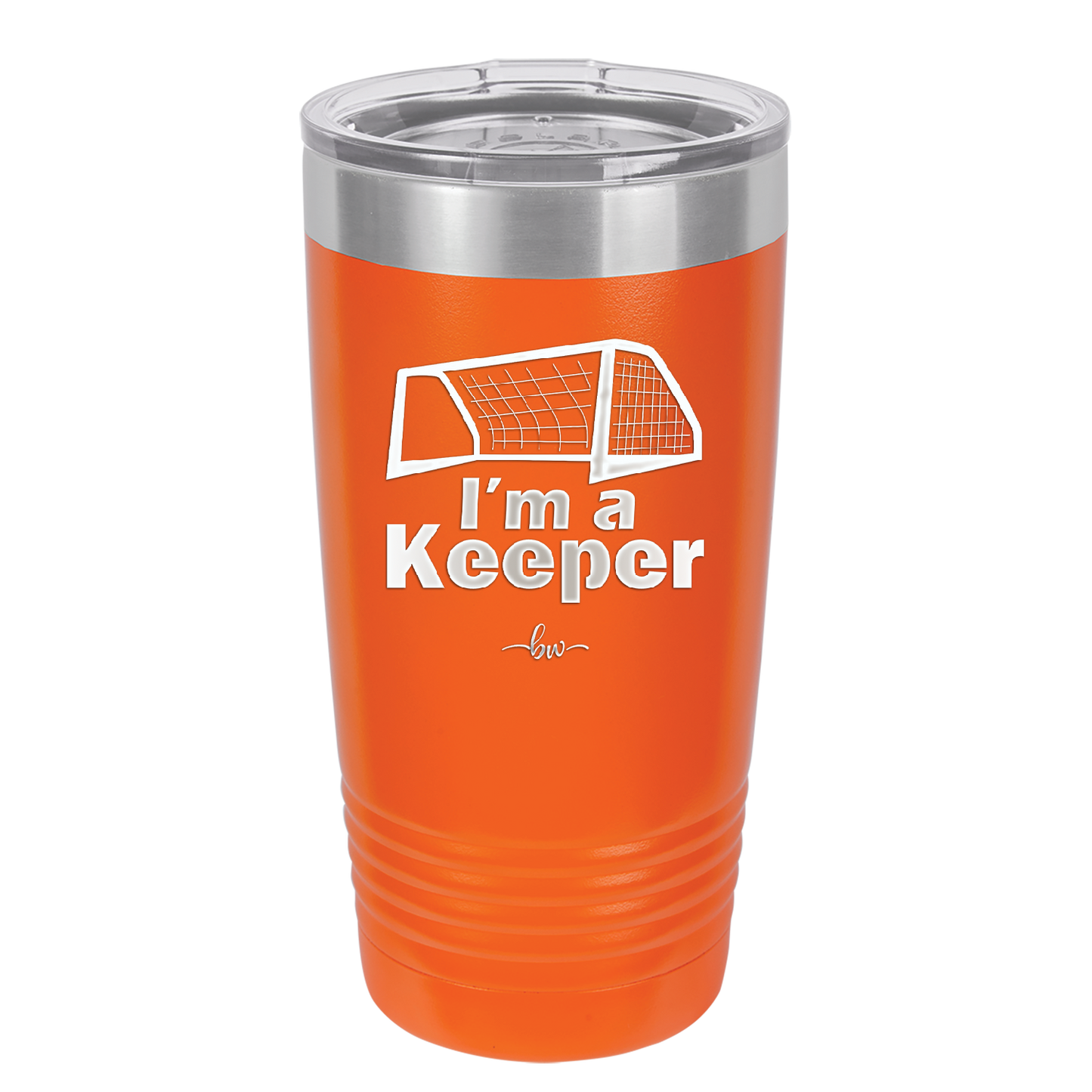 I'm a Keeper Goalie - Laser Engraved Stainless Steel Drinkware - 1910 -