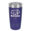 I'm a Keeper Goalie - Laser Engraved Stainless Steel Drinkware - 1910 -