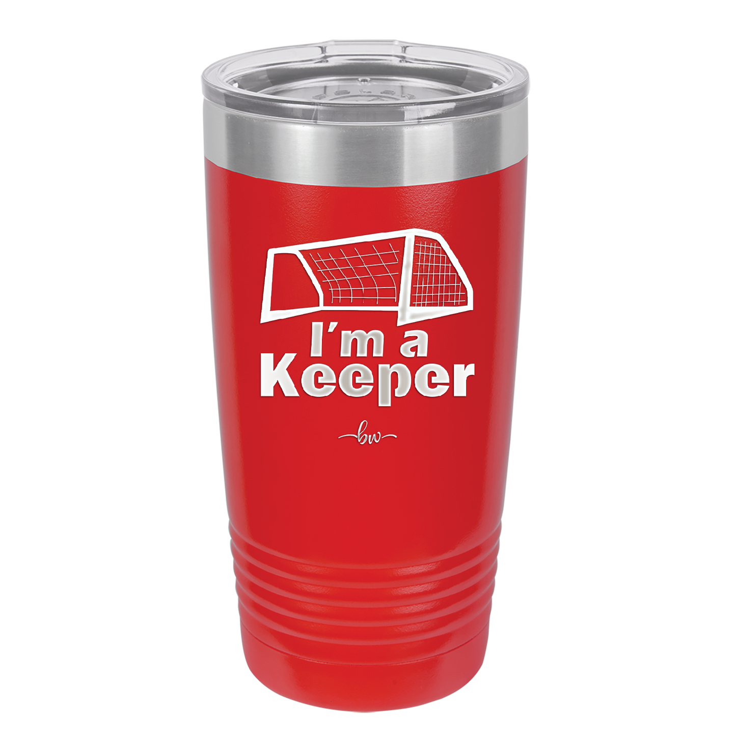 I'm a Keeper Goalie - Laser Engraved Stainless Steel Drinkware - 1910 -