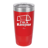 I'm a Keeper Goalie - Laser Engraved Stainless Steel Drinkware - 1910 -