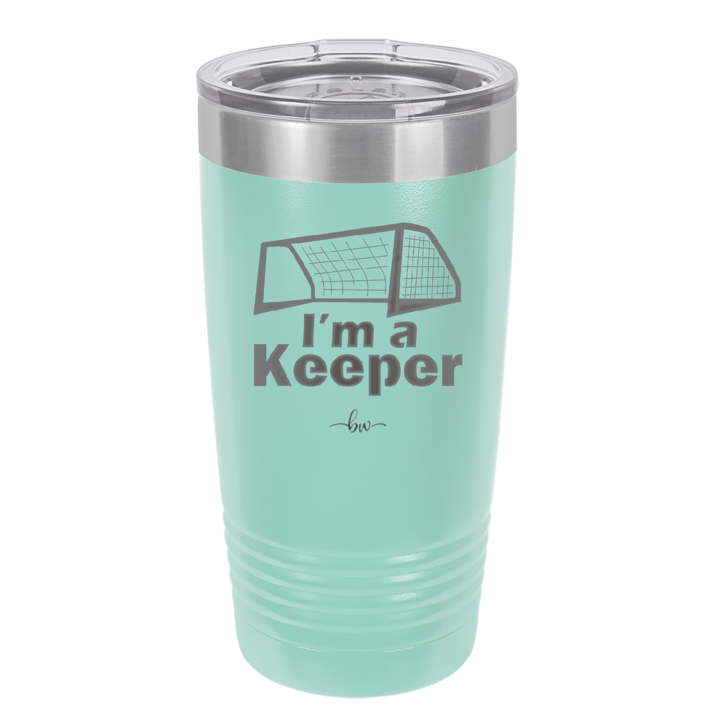 I'm a Keeper Goalie - Laser Engraved Stainless Steel Drinkware - 1910 -