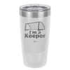 I'm a Keeper Goalie - Laser Engraved Stainless Steel Drinkware - 1910 -