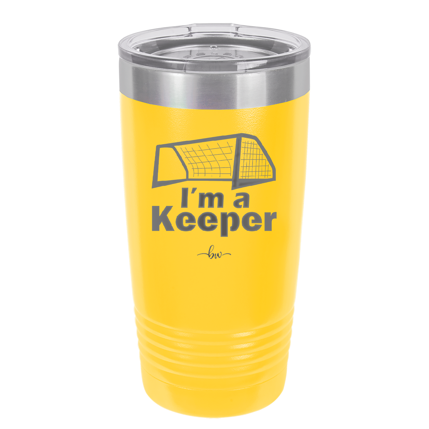 I'm a Keeper Goalie - Laser Engraved Stainless Steel Drinkware - 1910 -