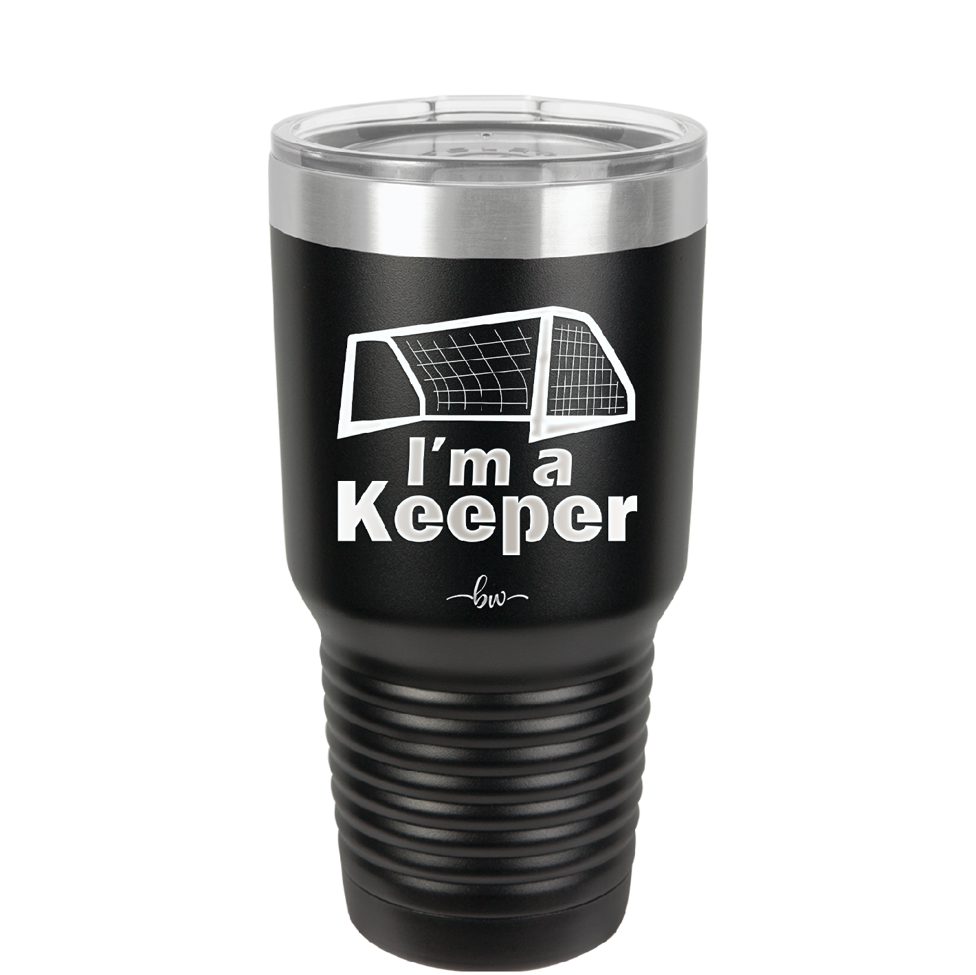 I'm a Keeper Goalie - Laser Engraved Stainless Steel Drinkware - 1910 -