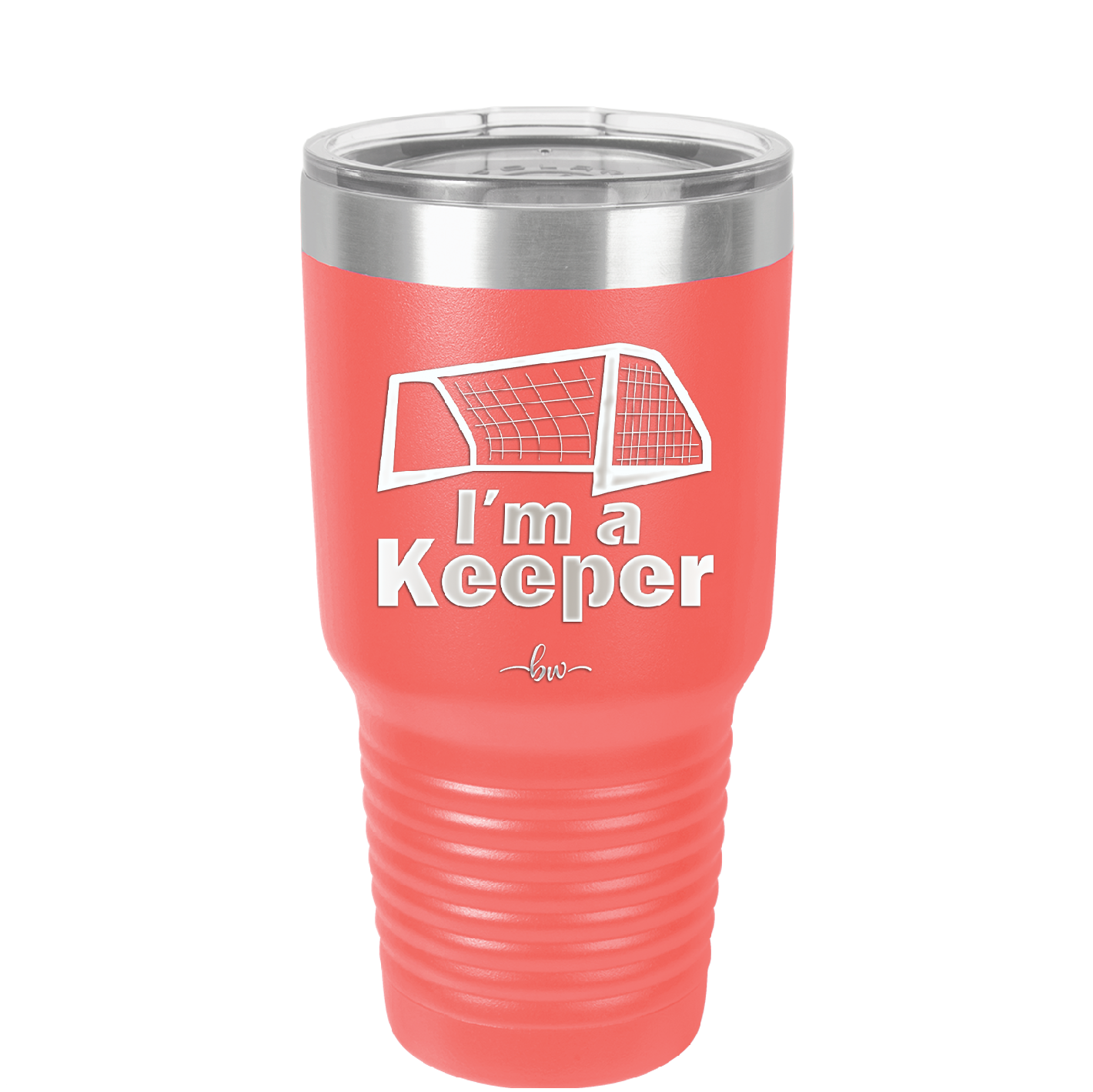 I'm a Keeper Goalie - Laser Engraved Stainless Steel Drinkware - 1910 -