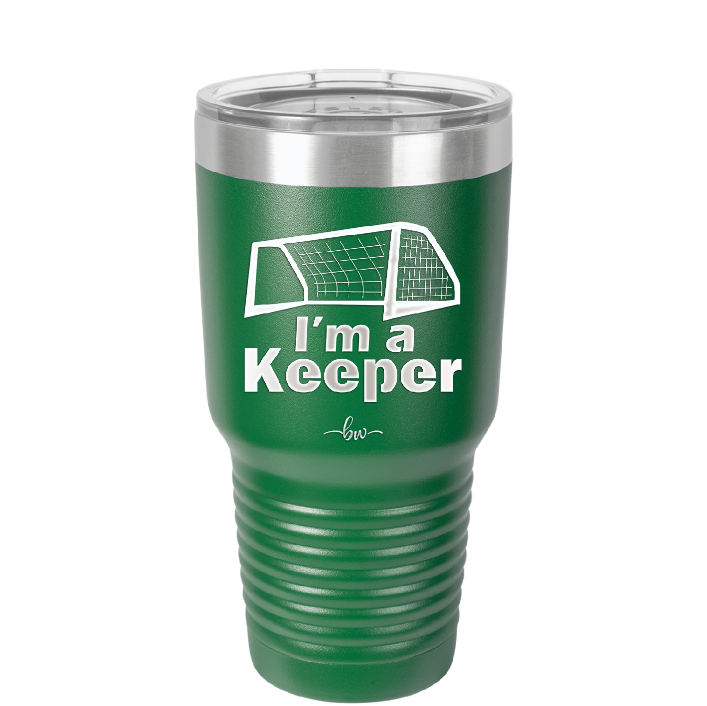 I'm a Keeper Goalie - Laser Engraved Stainless Steel Drinkware - 1910 -