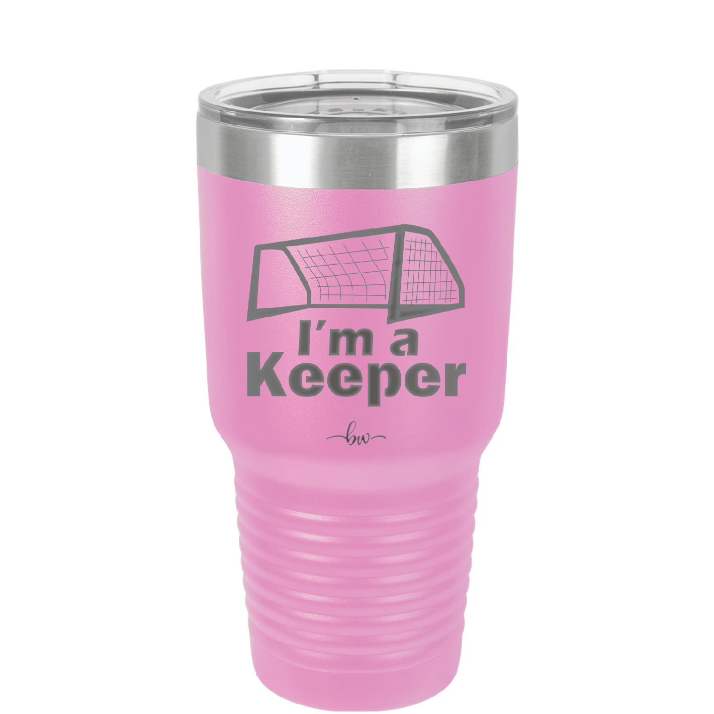 I'm a Keeper Goalie - Laser Engraved Stainless Steel Drinkware - 1910 -