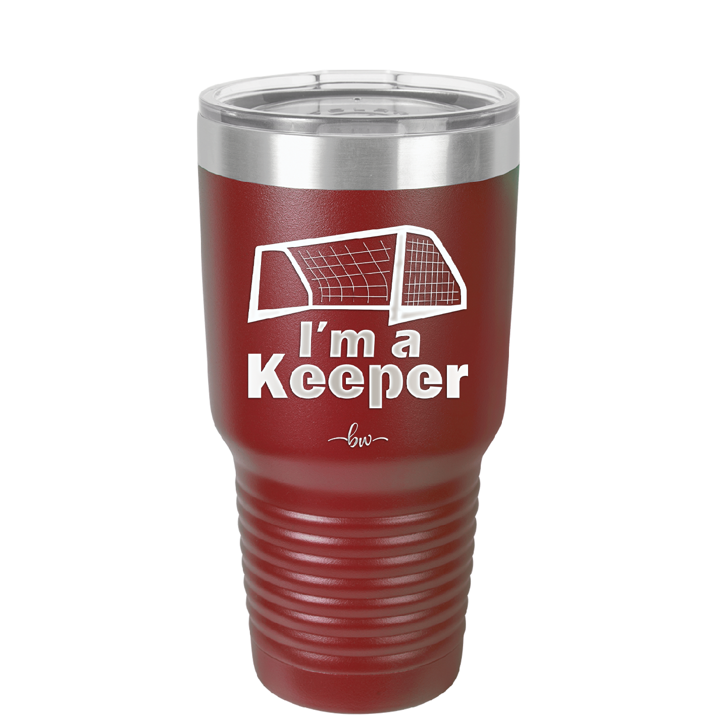 I'm a Keeper Goalie - Laser Engraved Stainless Steel Drinkware - 1910 -