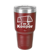 I'm a Keeper Goalie - Laser Engraved Stainless Steel Drinkware - 1910 -