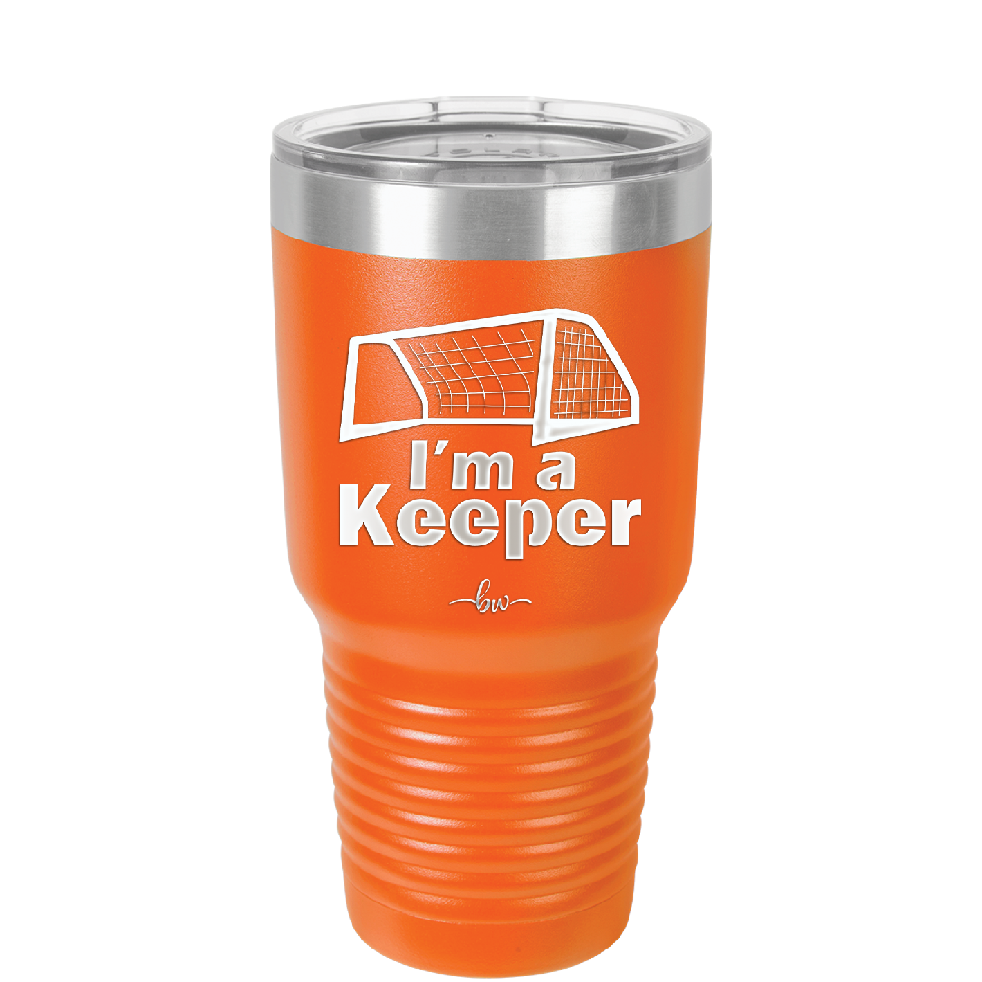 I'm a Keeper Goalie - Laser Engraved Stainless Steel Drinkware - 1910 -