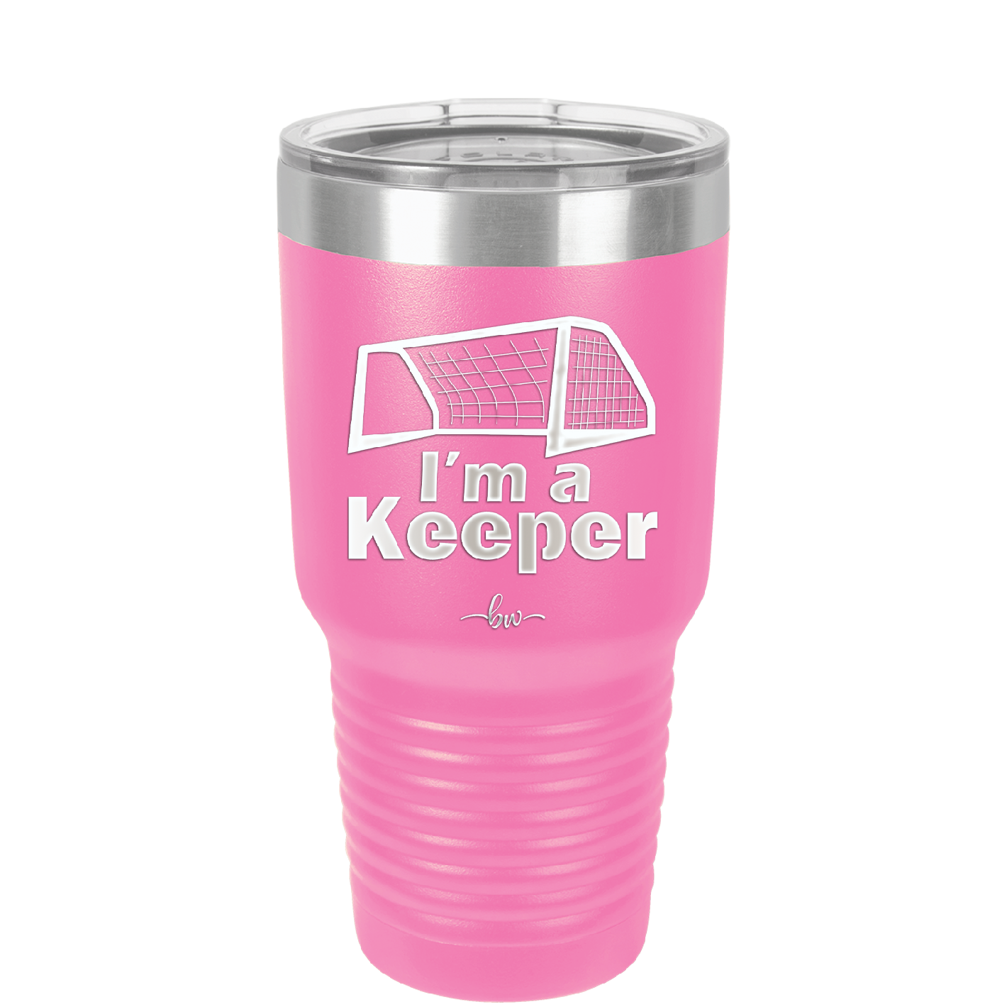 I'm a Keeper Goalie - Laser Engraved Stainless Steel Drinkware - 1910 -