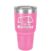 I'm a Keeper Goalie - Laser Engraved Stainless Steel Drinkware - 1910 -