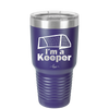 I'm a Keeper Goalie - Laser Engraved Stainless Steel Drinkware - 1910 -