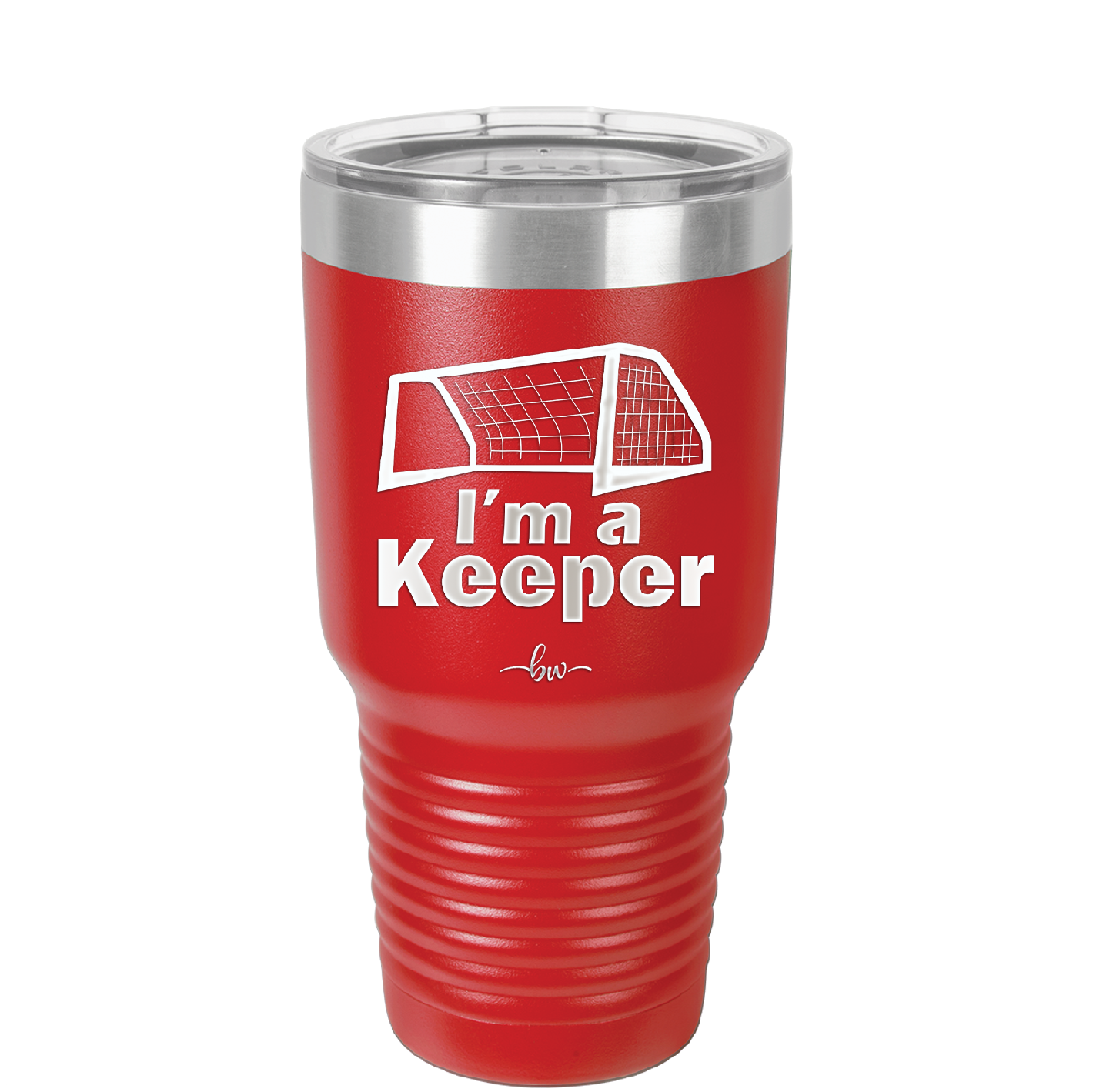 I'm a Keeper Goalie - Laser Engraved Stainless Steel Drinkware - 1910 -