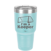 I'm a Keeper Goalie - Laser Engraved Stainless Steel Drinkware - 1910 -