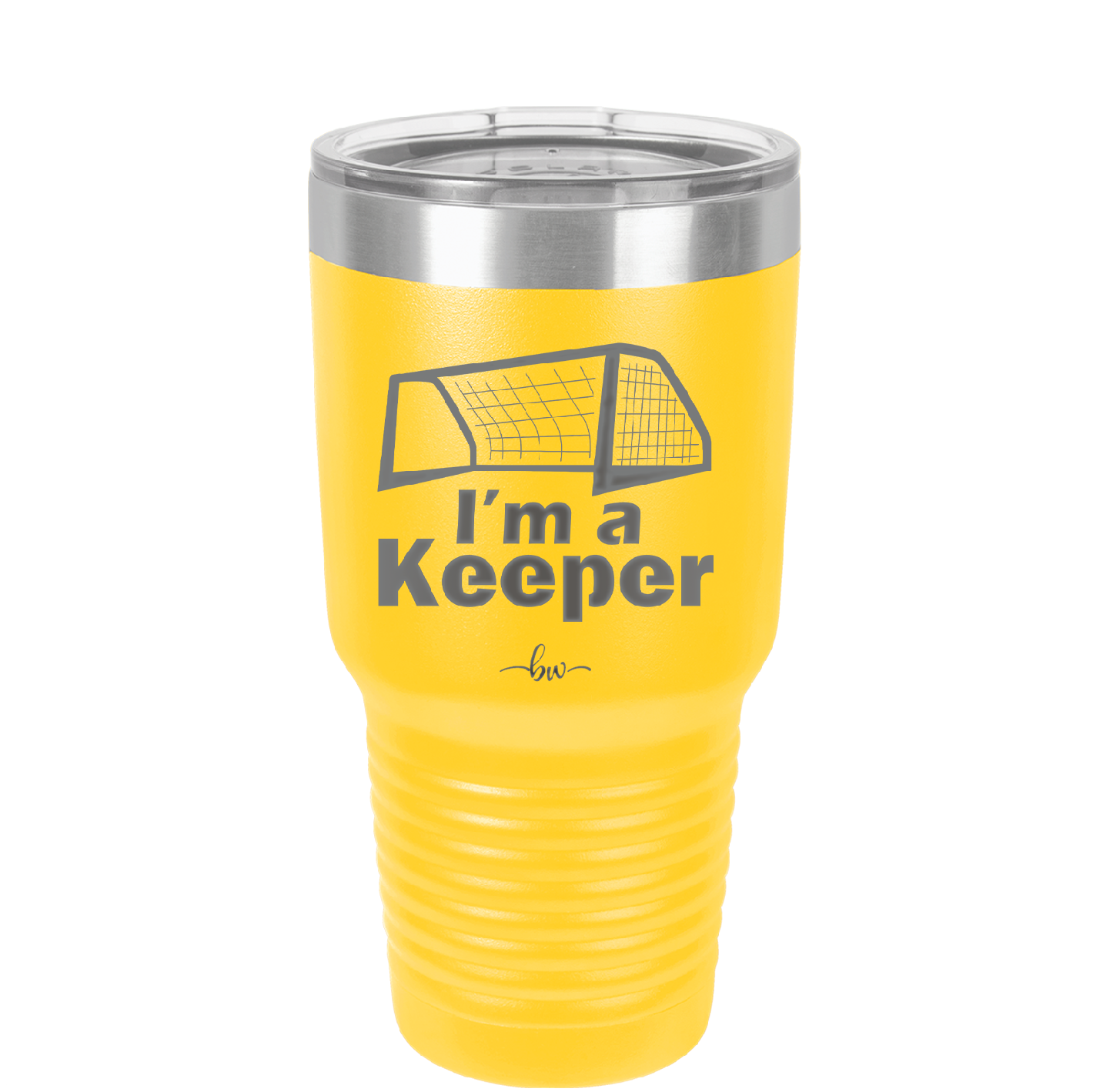I'm a Keeper Goalie - Laser Engraved Stainless Steel Drinkware - 1910 -
