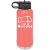 I'm a Keeper Goalie - Laser Engraved Stainless Steel Drinkware - 1910 -