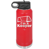 I'm a Keeper Goalie - Laser Engraved Stainless Steel Drinkware - 1910 -