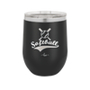 Softball with Bats and Ball - Laser Engraved Stainless Steel Drinkware - 1917 -