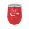 Softball with Bats and Ball - Laser Engraved Stainless Steel Drinkware - 1917 -