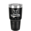 Softball with Bats and Ball - Laser Engraved Stainless Steel Drinkware - 1917 -