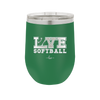 Love Softball - Laser Engraved Stainless Steel Drinkware - 1918 -
