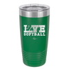 Love Softball - Laser Engraved Stainless Steel Drinkware - 1918 -